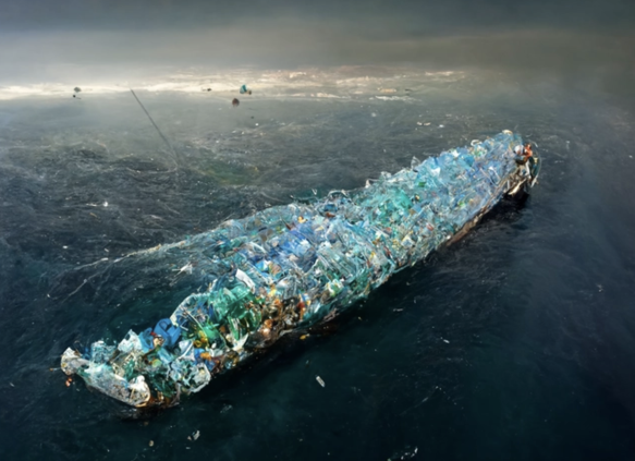 Leveraging ocean plastic in IoT devices